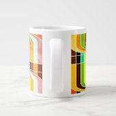 Inspirierte Funky Retro Jumbo-Tasse (Rückseite)