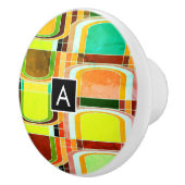 Inspirierte Funky Retro Keramikknauf (Rechts)