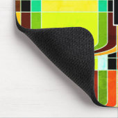 Inspirierte Funky Retro Mousepad (Ecke)