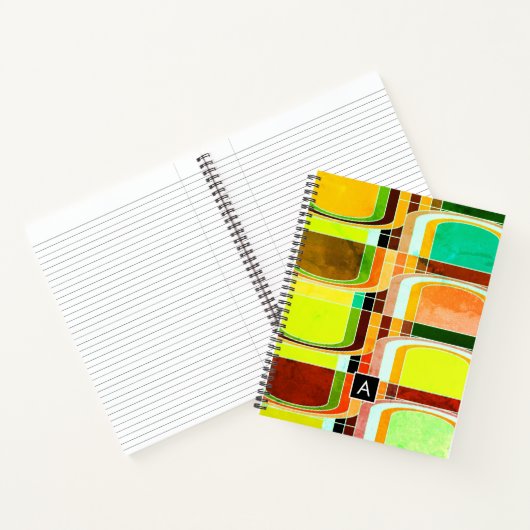 Inspirierte Funky Retro Notizblock (Innenseite)