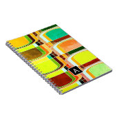 Inspirierte Funky Retro Notizblock (Rechte Seite)