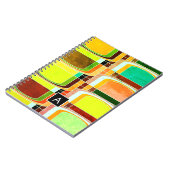 Inspirierte Funky Retro Notizblock (Linke Seite)