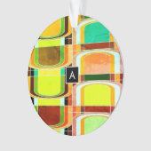 Inspirierte Funky Retro Ornament (Vorderseite)
