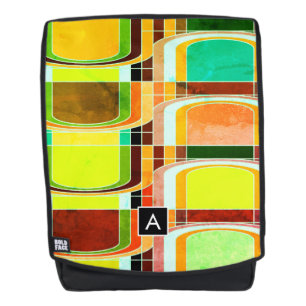 Inspirierte Funky Retro Rucksack