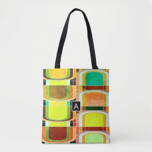 Inspirierte Funky Retro Tasche (Vorderseite)