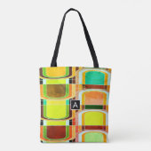 Inspirierte Funky Retro Tasche (Rückseite)