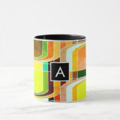 Inspirierte Funky Retro Tasse (Zentrum)