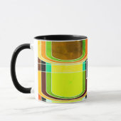 Inspirierte Funky Retro Tasse (Links)