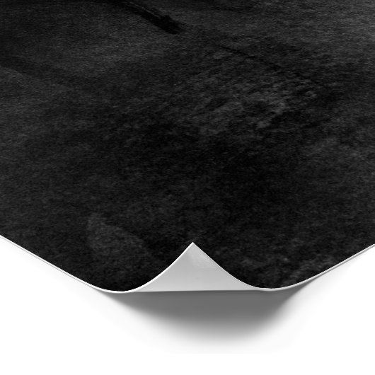 Inspirierte Gedankenabdeckung Poster (Ecke)