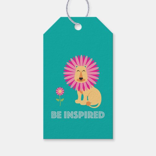 Inspirierte Geschenkmarke Geschenkanhänger (Vorderseite)