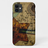 Inspirierte Gitarren-Sterne Case-Mate iPhone Hülle (Rückseite)