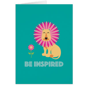 Inspirierte Grußkarte