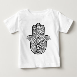Inspirierte Hamsa Hand Baby T-shirt
