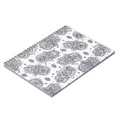 Inspirierte Hand gezeichnetes Hamsa Notizblock (Linke Seite)
