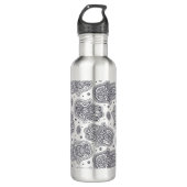 Inspirierte Hand gezeichnetes Hamsa Trinkflasche (Vorderseite)