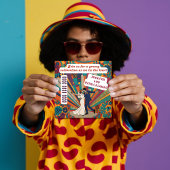 inspirierte Hochzeitsfeier im Retro-Stil der 70er Einladung