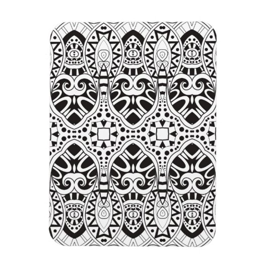 Inspirierte Illustration Magnet (Vertikal)