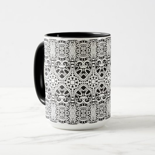 Inspirierte Illustration Tasse (Vorderseite Links)