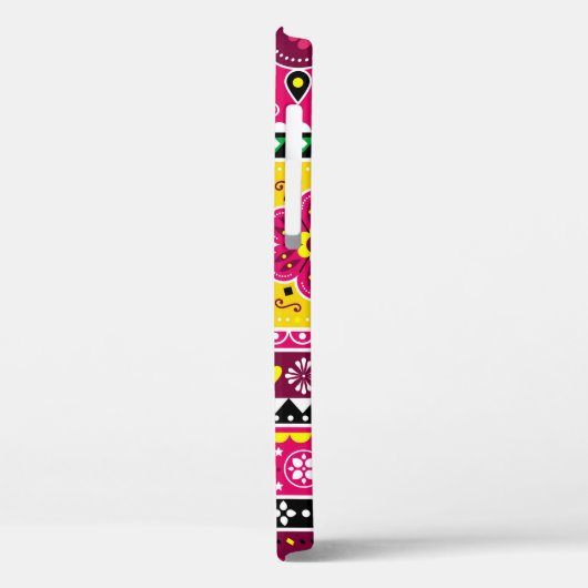 Inspirierte indische oder pakistanische LKW-Kunst Case-Mate iPhone Hülle (Rückseite / Links)