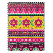 Inspirierte indische oder pakistanische LKW-Kunst Notizblock (Vorderseite)