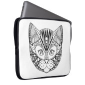Inspirierte Katze Laptopschutzhülle (Vorne Rechts)