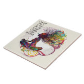 Inspirierte Keramik für Frauen Fliese (Seite)