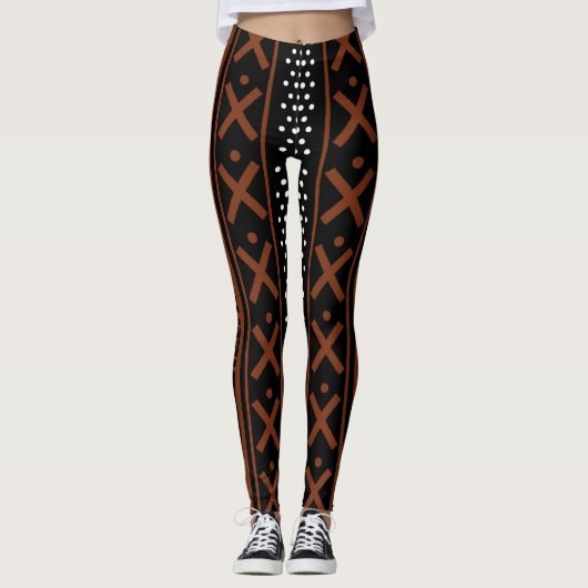Inspirierte Leggings aus Afrika (Vorderseite)