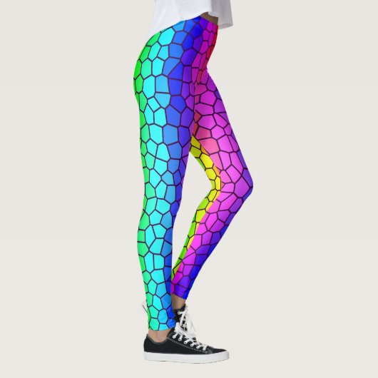 Inspirierte Leggings für Regenbogenfarben aus Hart (Rechts)