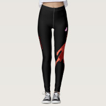 Inspirierte Leggings mit Zitat
