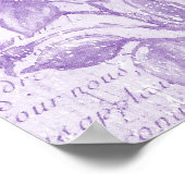 Inspirierte Lilac Dreams Poster (Ecke)