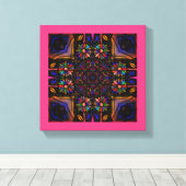 Inspirierte Milchprodukte aus Hartglas Leinwanddruck (Insitu (Holzboden))