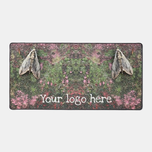 Inspirierte Motte Schreibtischunterlage (Vorderseite)