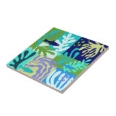 Inspirierte Ocean Life Paper Cutouts Aqua Fliese (Seite)