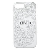 Inspirierte Personalisierte Farbseite - Sie sind b Case-Mate iPhone Hülle (Rückseite)