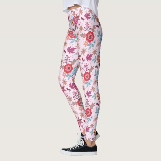Inspirierte Rose im Herbst - Leggings für Mustervo (Links)