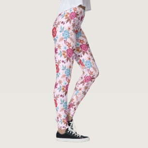 Inspirierte Rose im Herbst - Leggings für Mustervo