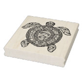 Inspirierte Schildkröte Gummistempel (Stempel)