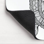 Inspirierte Schildkröte Mousepad (Ecke)
