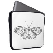 Inspirierte Schmetterlings-Kunst Laptopschutzhülle (Vorne Rechts)
