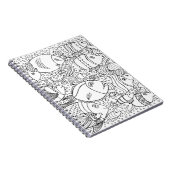 Inspirierte Schule der Fische Notizblock (Rechte Seite)