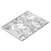 Inspirierte Schule der Fische Notizblock (Linke Seite)