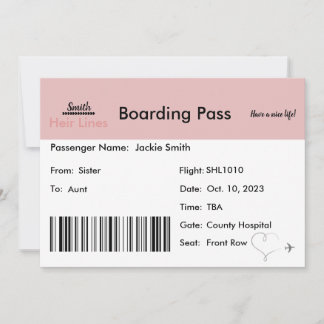 Inspirierte Schwangerschaftsankündigung für Eltern Einladung