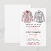 Inspirierte Shirts | Gay Wedding Einladung (Vorne/Hinten)