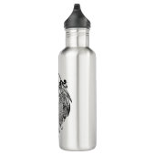 Inspirierte Skizze der Federn Trinkflasche (Rechts)