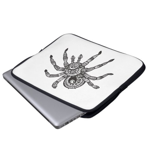 Inspirierte Spinne Laptopschutzhülle (Vorne Knopf)