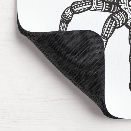 Inspirierte Spinne Mousepad (Ecke)