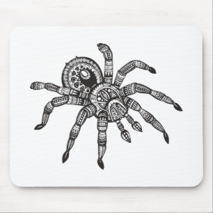 Inspirierte Spinne Mousepad