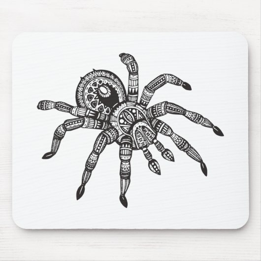 Inspirierte Spinne Mousepad (Vorne)