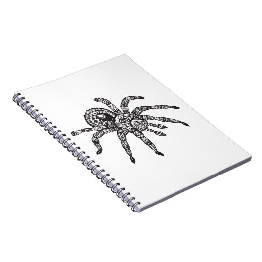 Inspirierte Spinne Notizblock (Rechte Seite)