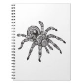 Inspirierte Spinne Notizblock (Vorderseite)